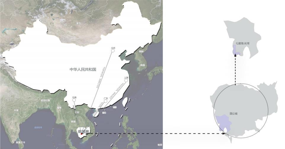 柬埔寨景观设计,柬埔寨西港沙滩设计