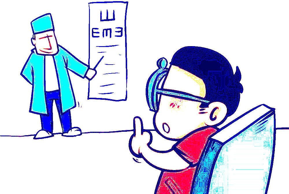 讯飞t10与x3pro蓝光测评,讯飞学习机x1防蓝光