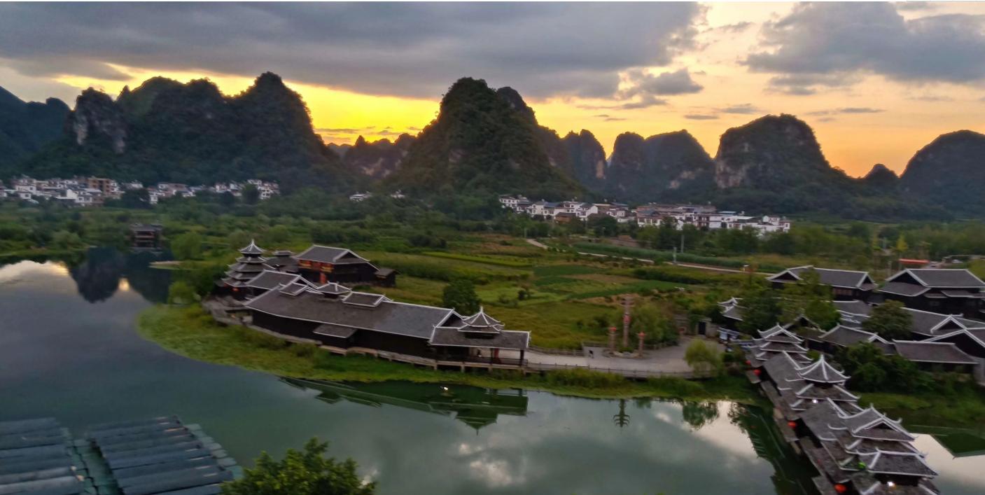 盛世山水盆景,盛世山水原创