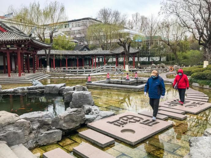 济南天下第一泉风景区开放首日，带你们“云逛”趵突泉、五龙潭……