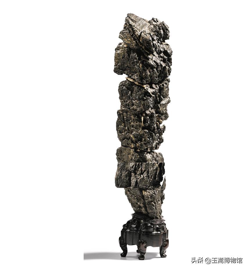 英石扭纹观赏石精品欣赏,观赏石真正的灵璧石精品