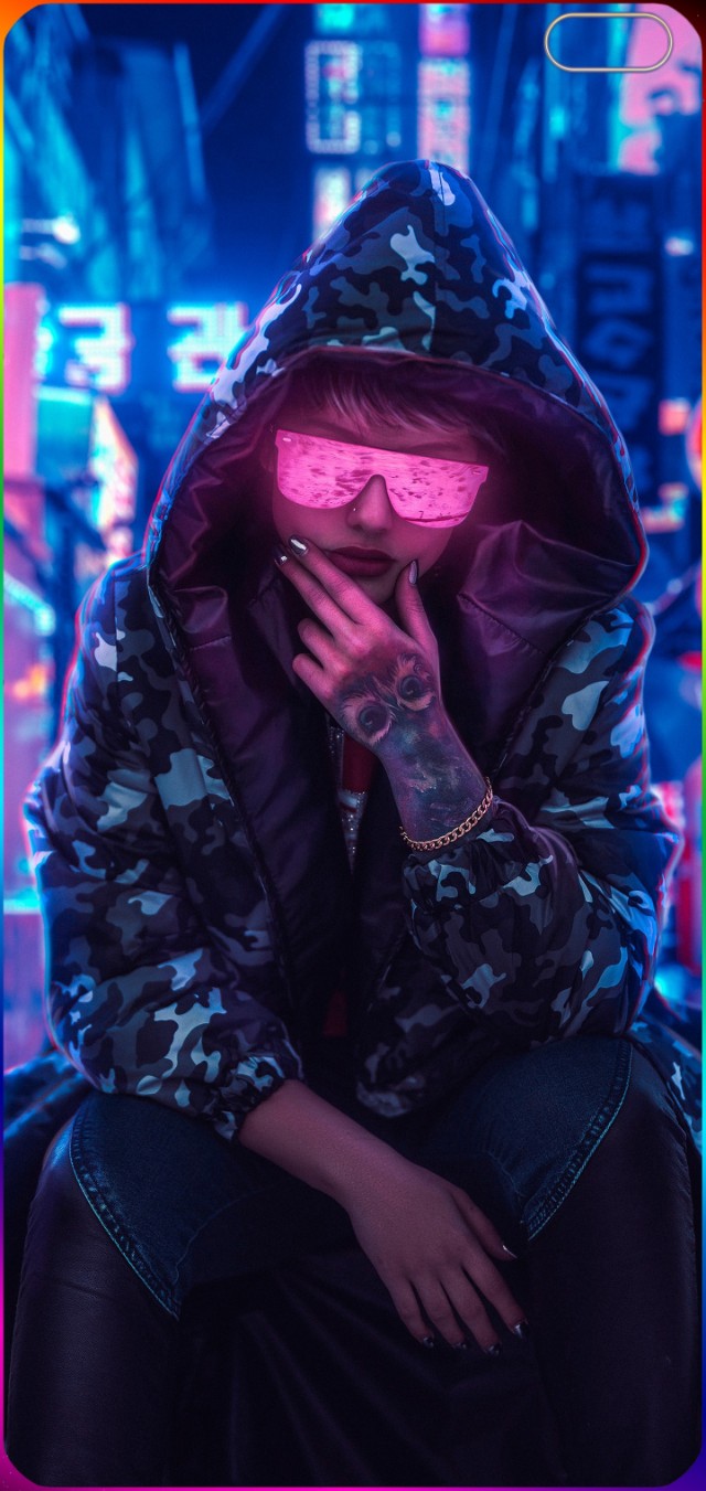 三星note10+挖孔超清专用壁纸4k,荣耀magic3pro手机挖孔壁纸