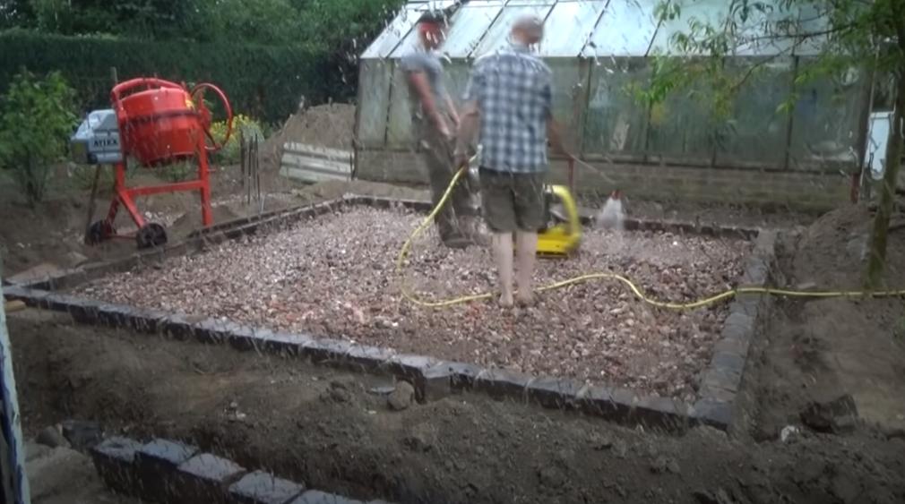 小院铺石板砖效果图大全,小院青石铺地面效果