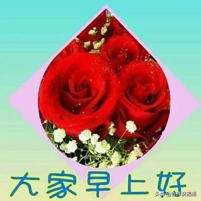 早安大家好祝福语图片,清晨问候朋友的早安祝福语美图