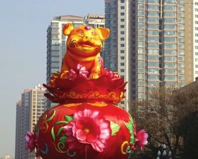 2022西固迎春灯会,2019金城西固迎春灯会