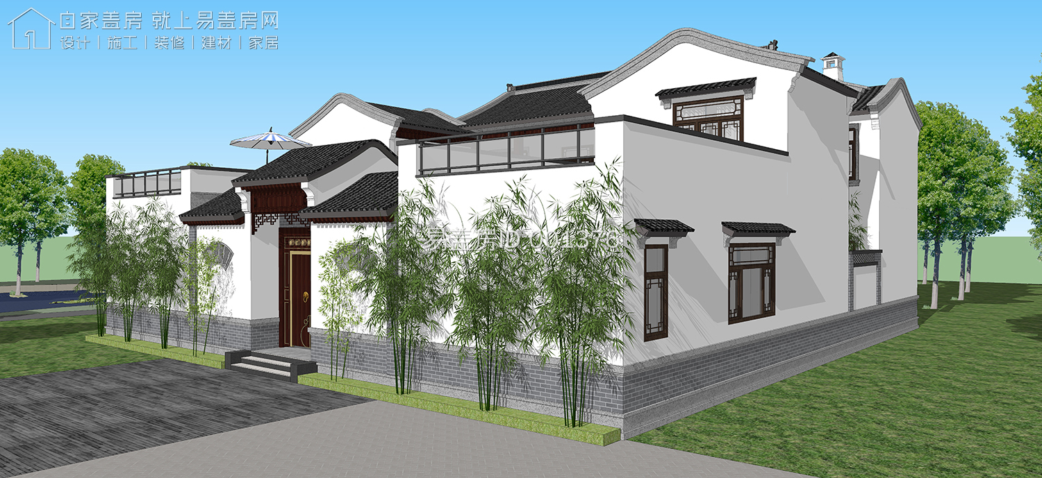 20套最全中式四合院大全,最经典的中式两层四合院