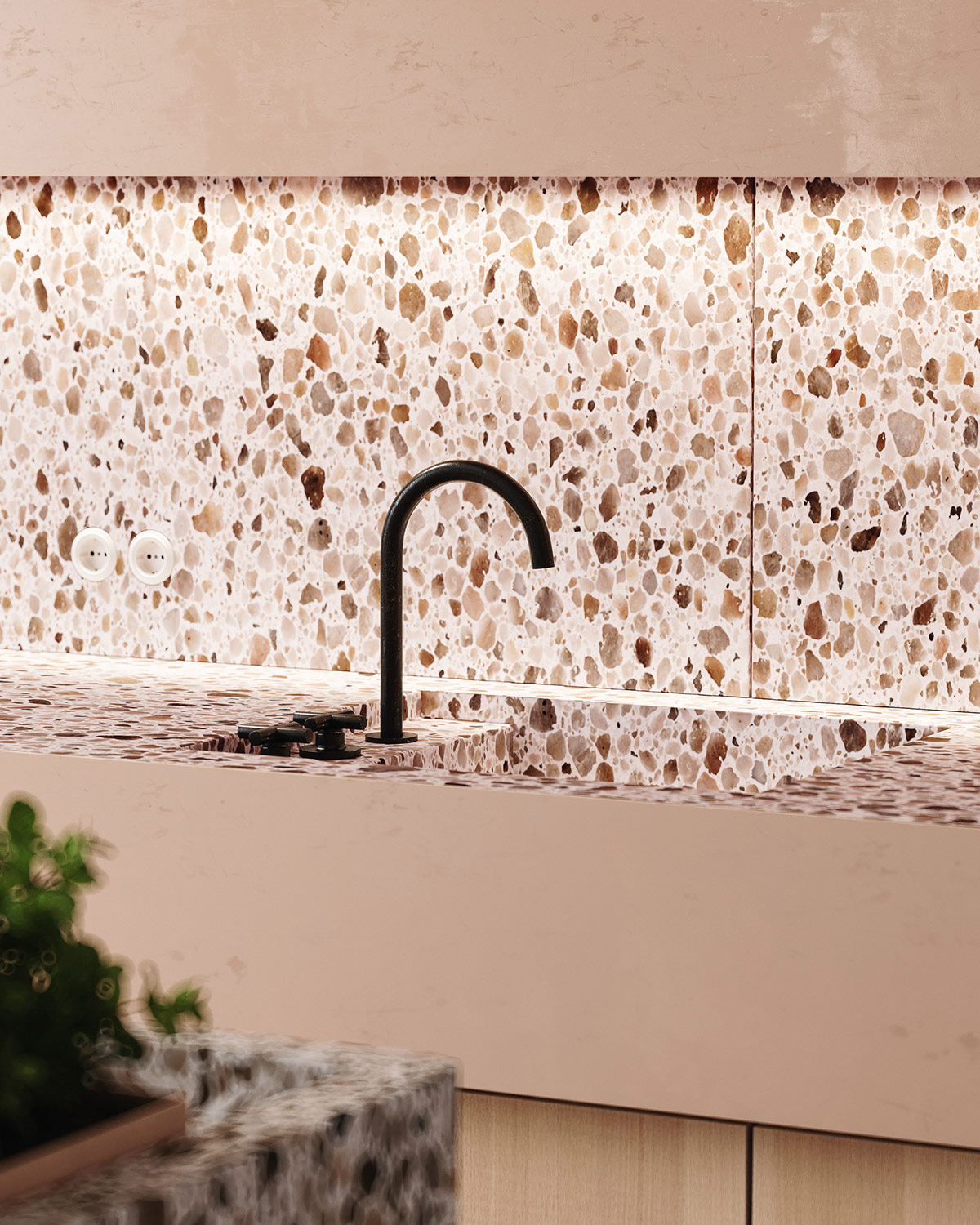 色彩质感强的室内设计,色彩主义室内设计