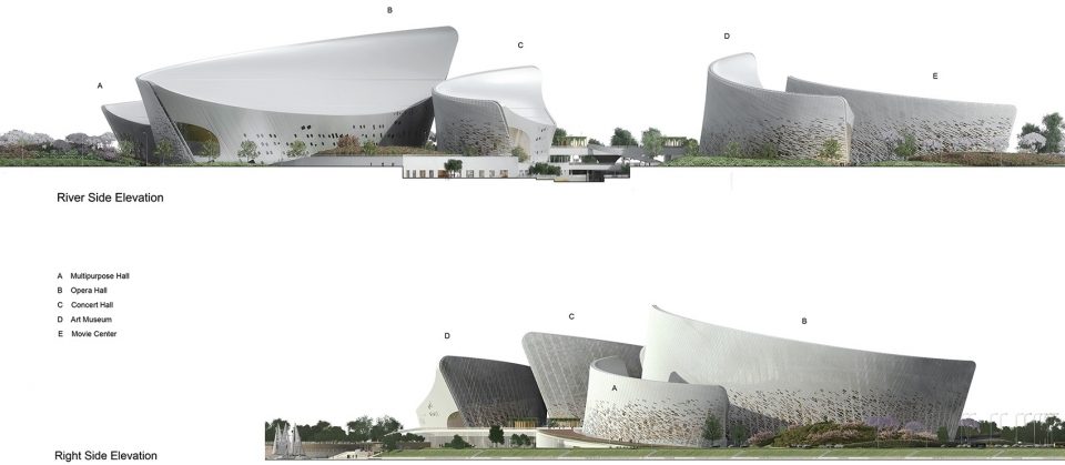 海峡艺术中心茉莉花,福州海峡文化艺术中心晚霞