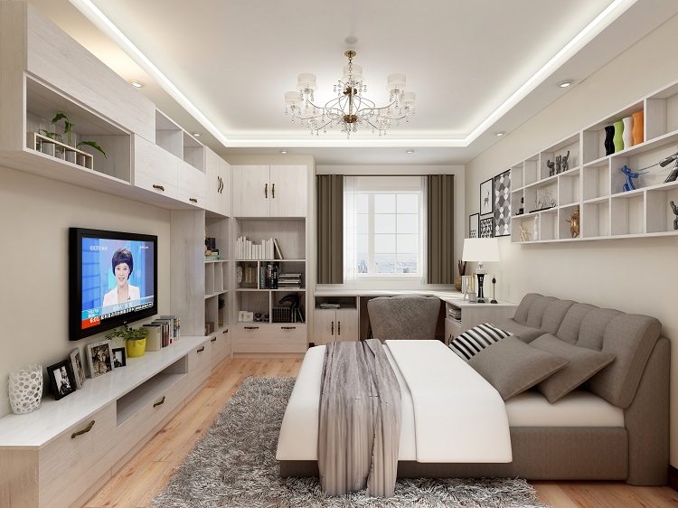 大王椰米兰灰橡适合黑白灰风格吗,大王椰白橡