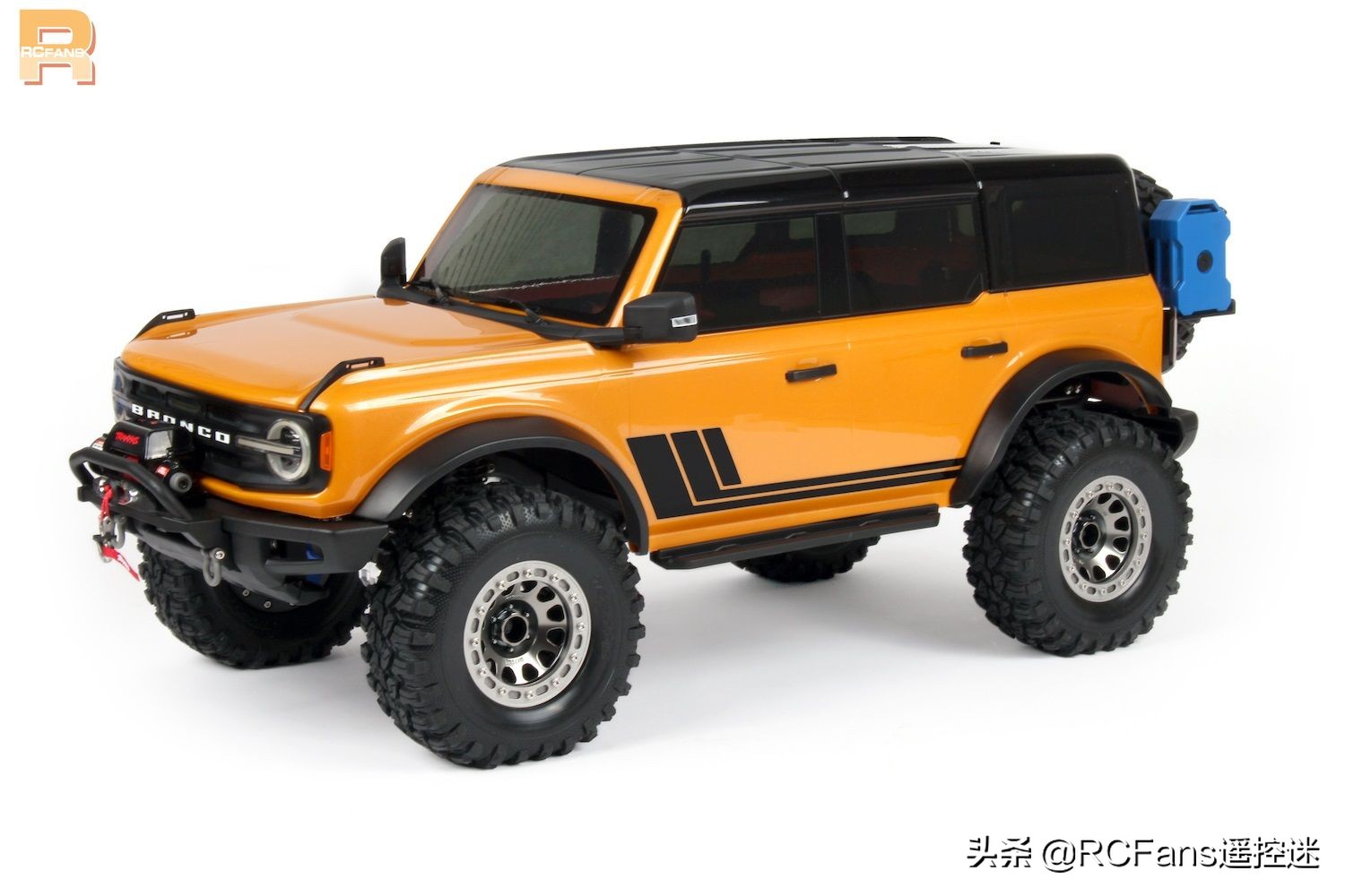 traxxas福特bronco新涂装,traxxasbronco改装轮胎