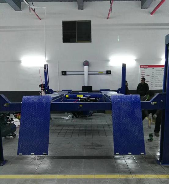 元征四柱举升机安装地基图,元征四柱举升机钢丝绳安装