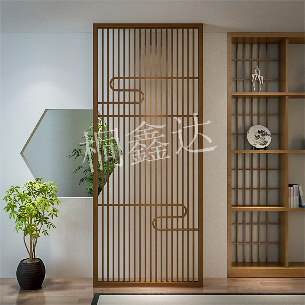 入户不锈钢屏风隔断效果图,云南不锈钢屏风隔断供应