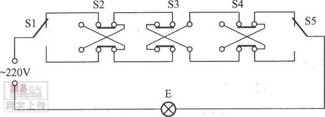 联动开关的接法图片,联动开关原理图