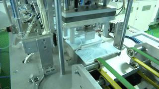 武威市首条一次性医用口罩生产线开始试生产