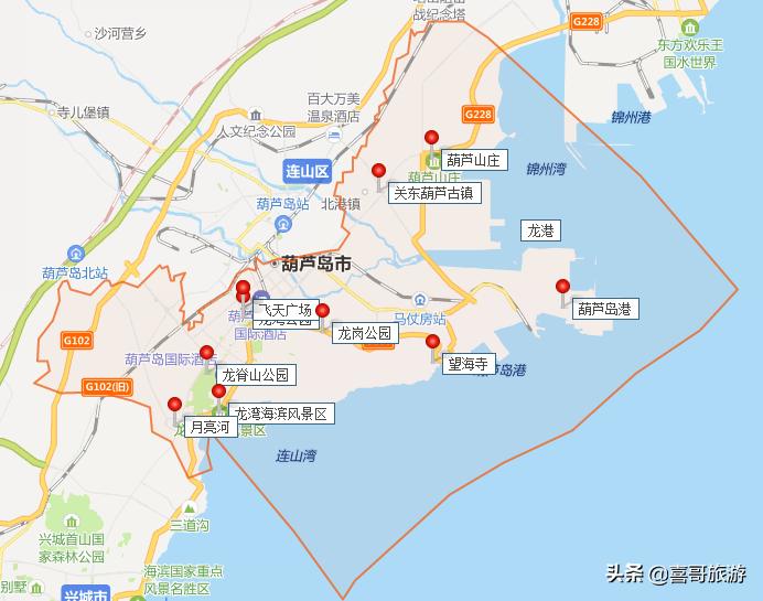 葫芦岛龙港区景点介绍大全,葫芦岛龙港区有什么好玩的