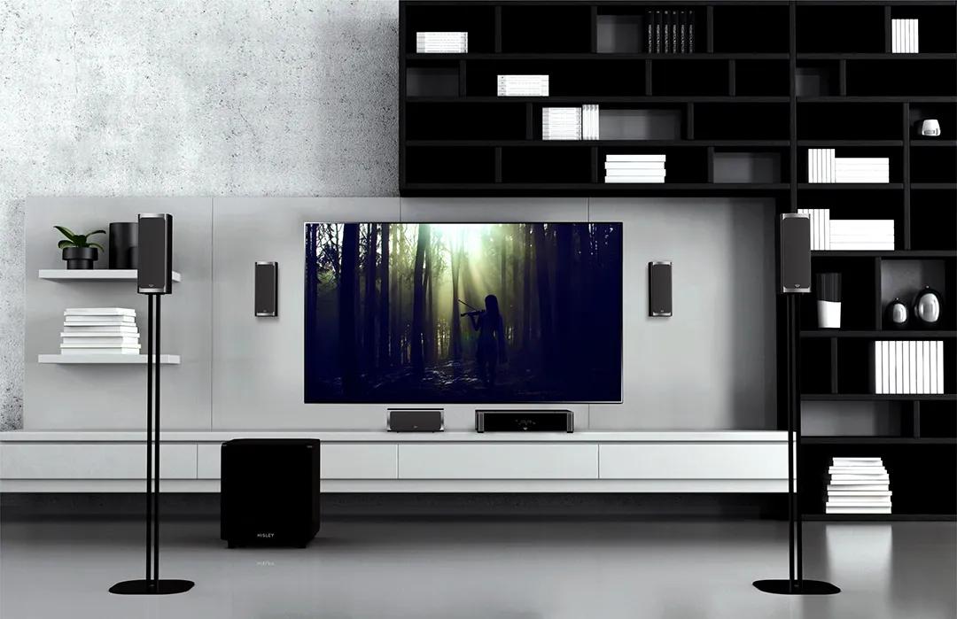 没布线怎么装射灯,没有布线投影怎么连音响