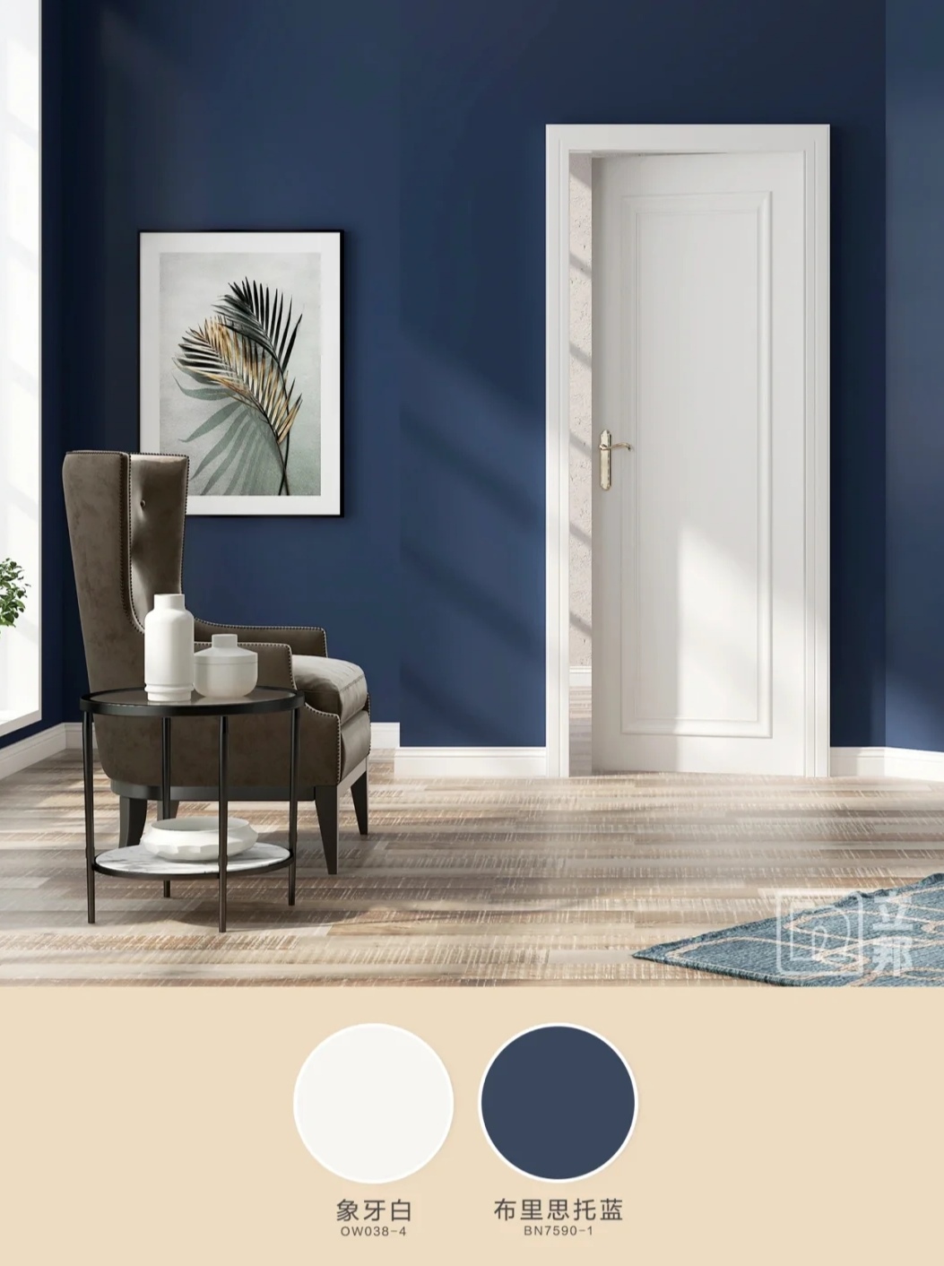 高端木门新款效果图,高颜值卧室木门