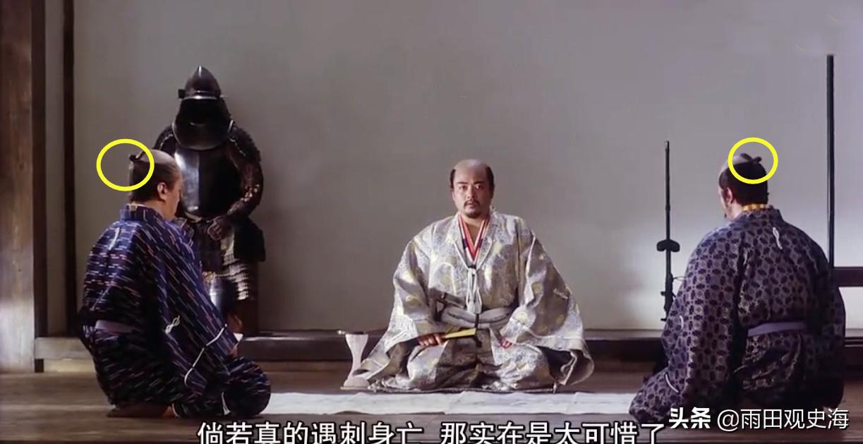 日本战国时期地中海发型,日本武士头发型古代不剃光