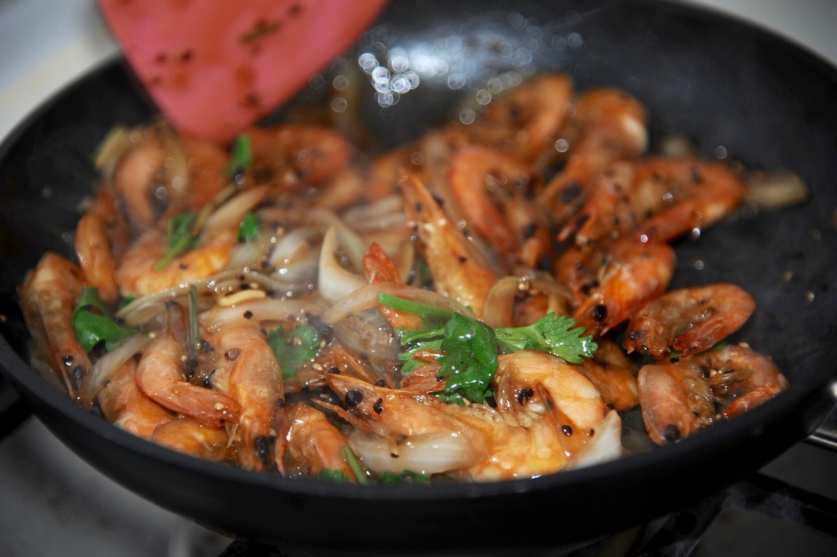 黑胡椒大虾的料汁怎么做,胡椒大虾最简单的做法