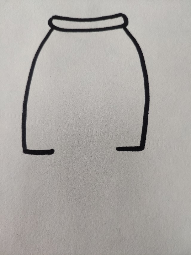 好看短裤的简笔画怎么画,短裤怎么画简笔画简单又好看