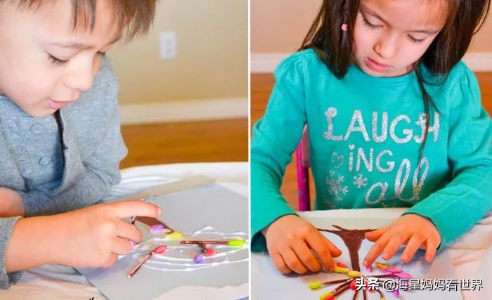 植树节种树简单又漂亮,关于植树节制作大树的图片