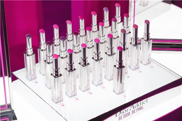 粉口红迪奥,迪奥新品保湿闪亮唇膏