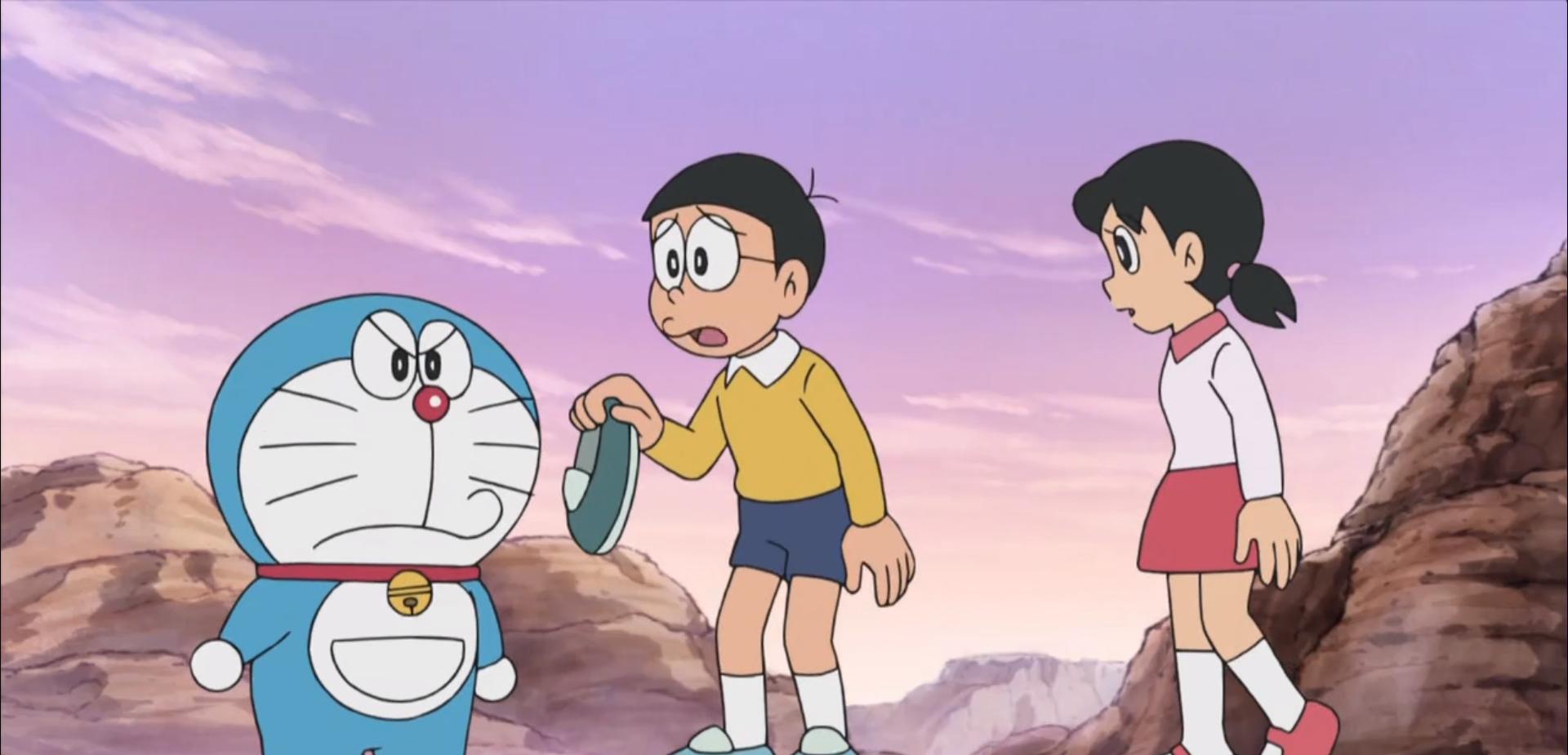 哆啦a梦被关在海底监狱 (哆啦a梦火星人来访)