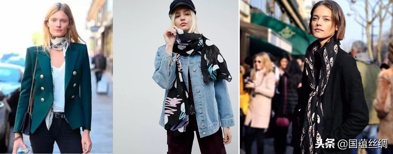 系丝巾的方法视频冬天,冬天适合戴丝巾吗