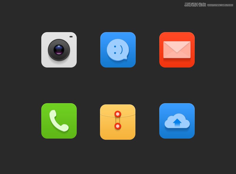 ps制作圆形立体图标,photoshop图标制作