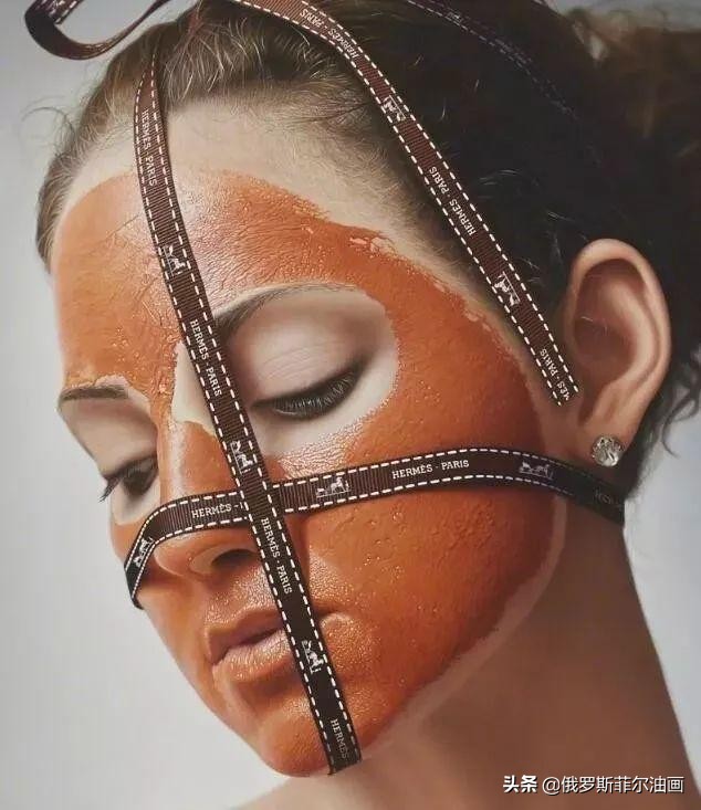 美女画家画美女，怎么看怎么美，看着她的画呼吸都要停滞了