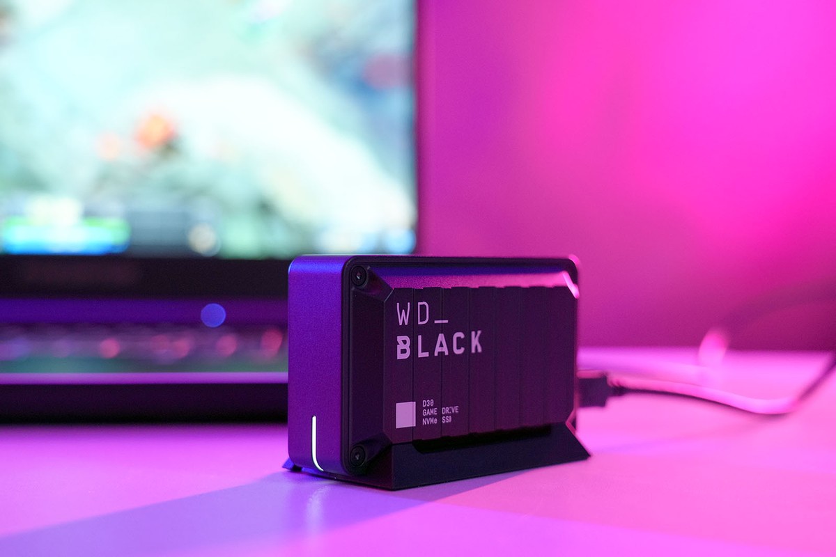 西数游戏移动硬盘d30测评,WDBLACKD30游戏移动固态硬盘