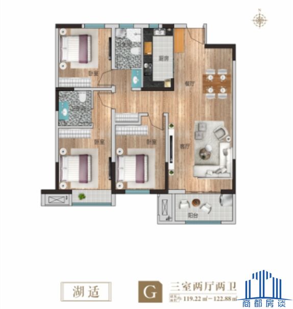 依水而眠只在江南水乡？也许，倾尽心力的内陆湖景更胜一筹