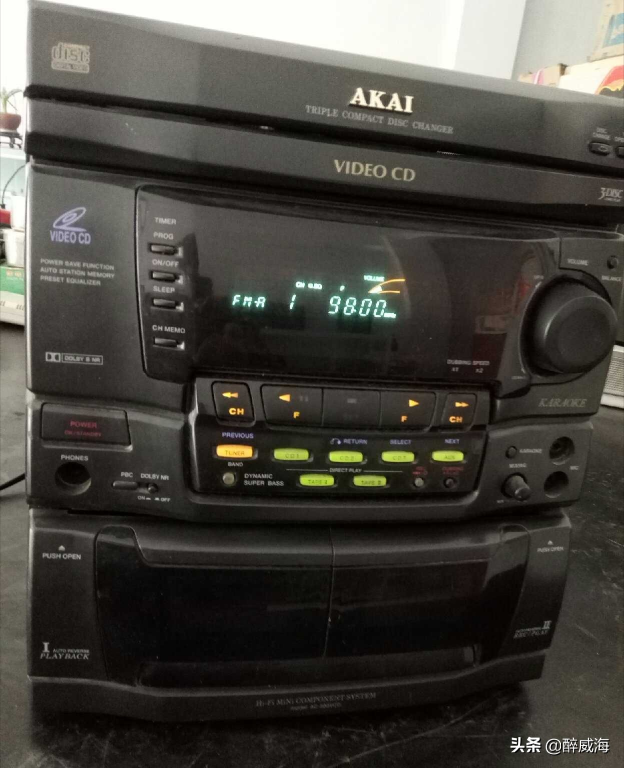 老式日本先锋组合音响图片,90年代日本先锋组合音响