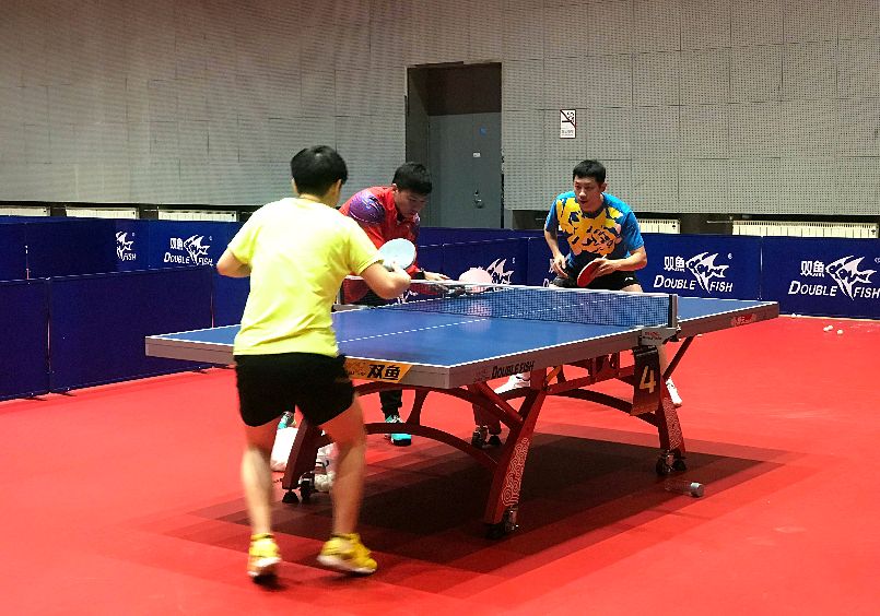 实力再获提高，孙颖莎直言混双训练帮助大，与男陪练对打