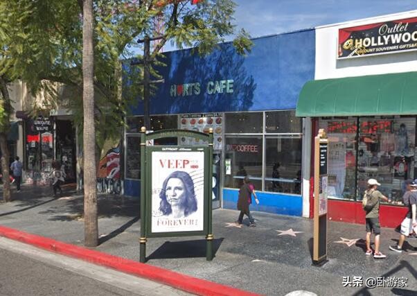 好莱坞星光大道是怎么回事,好莱坞星光大道鸟瞰