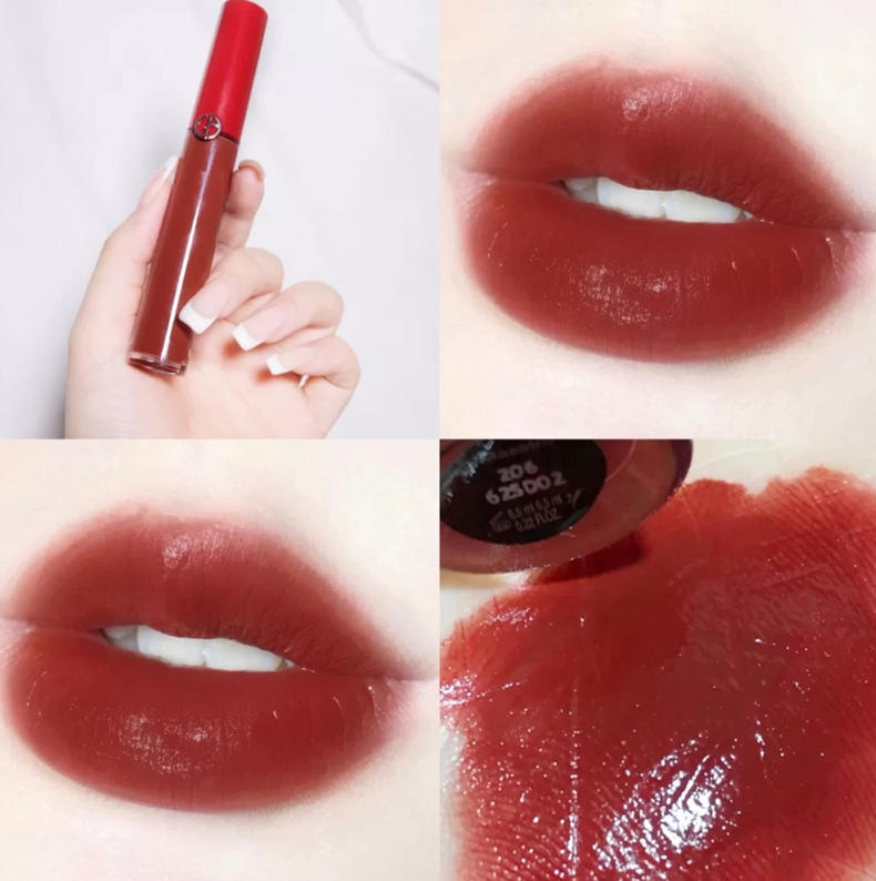 阿玛尼红管唇釉208适合黄皮吗,阿玛尼红管唇釉215试色李佳琦