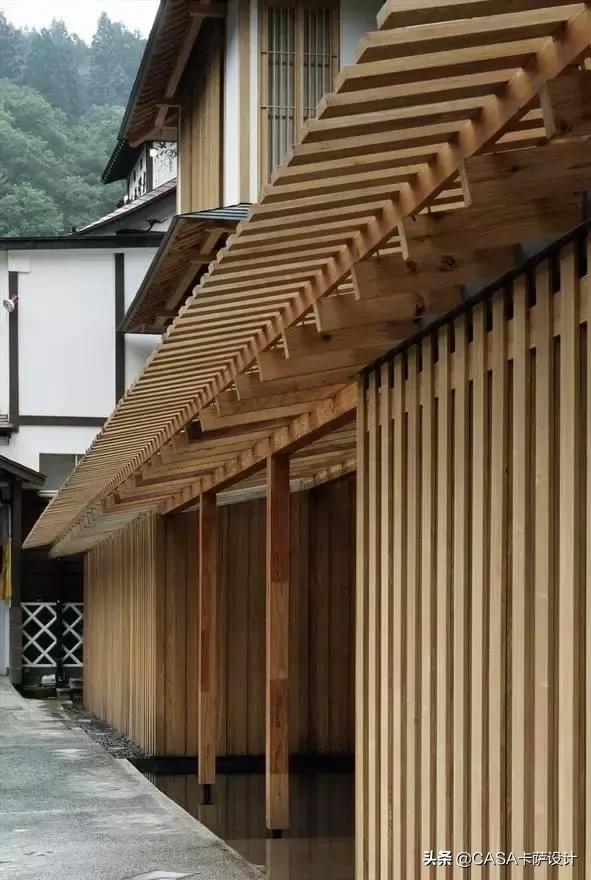 禅意格栅,禅意木格栅图片