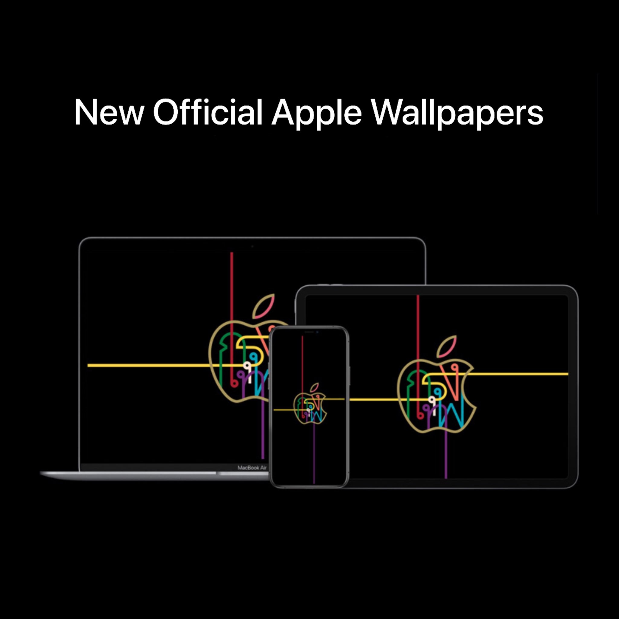 苹果用4种彩色线条将泰语「曼谷」放进了LOGO里|好看的壁纸361