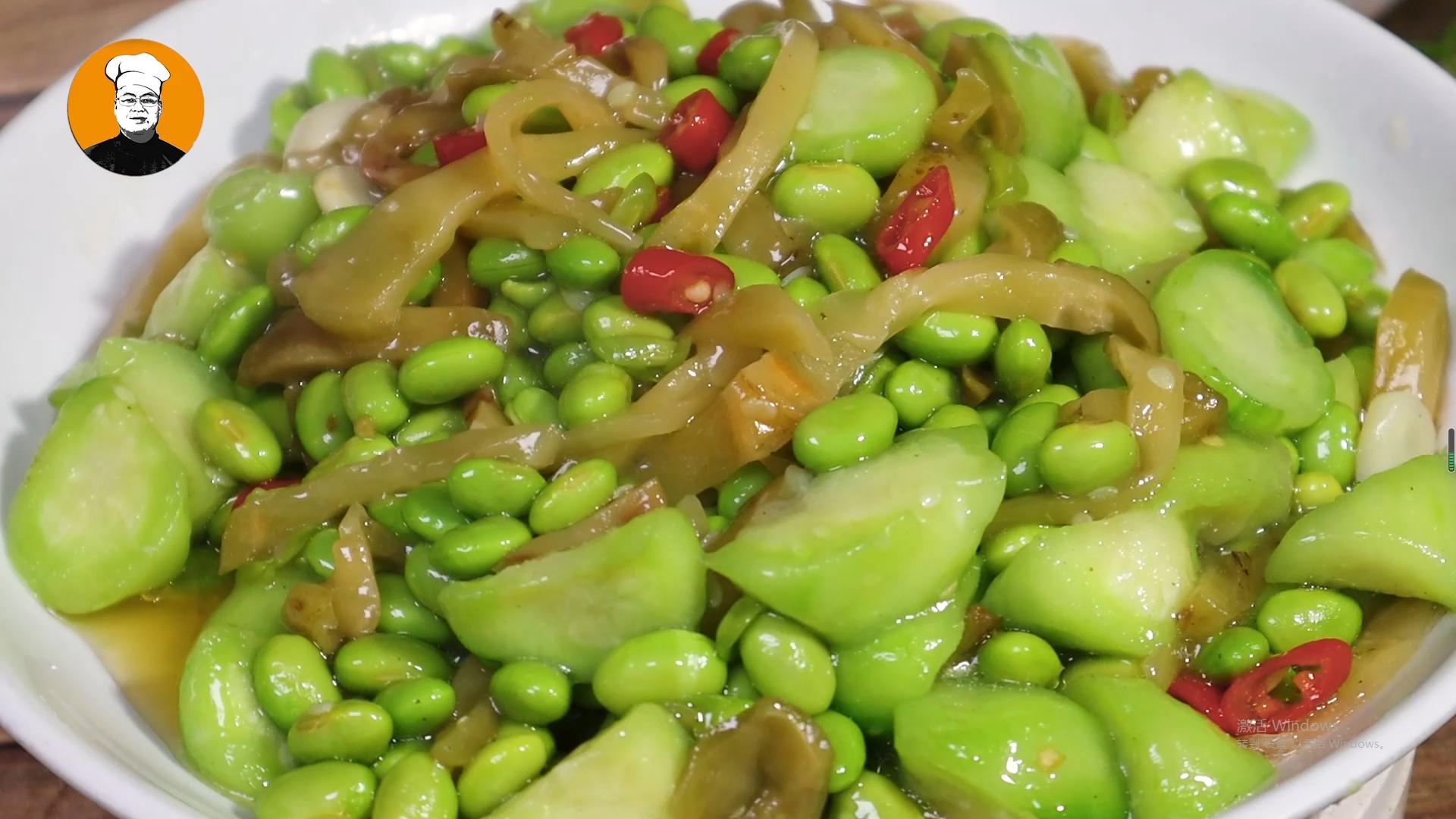 丝瓜不焯水怎样炒不发黑,今天丝瓜怎么处理明天不发黑