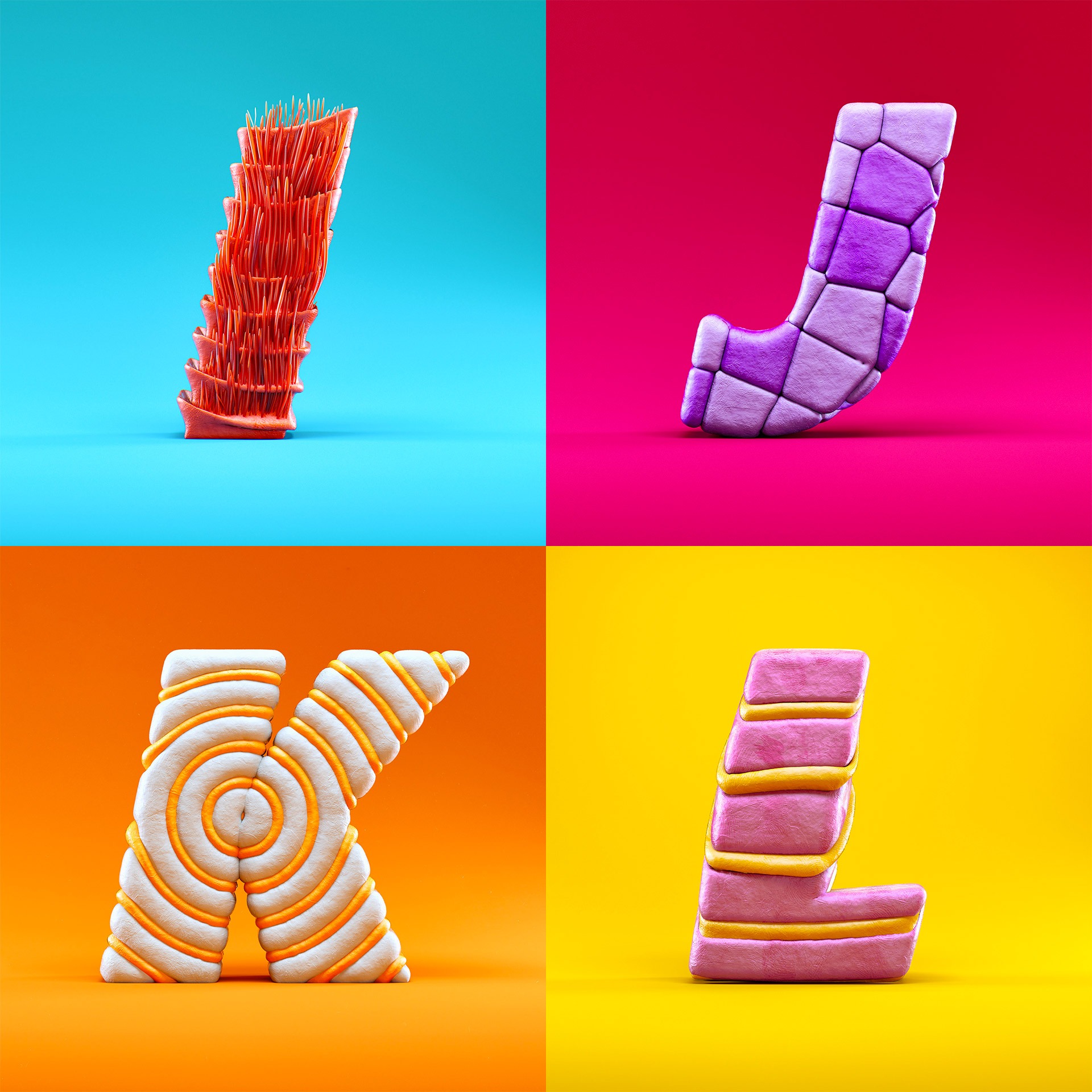 字母的异形设计,为喜欢的字母设计一个创意的造型