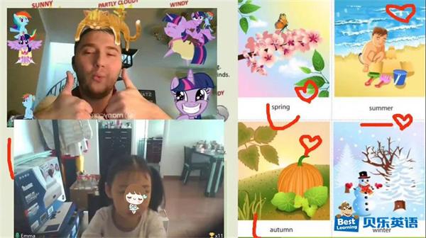 贝乐英语线上课程,贝乐英语在线教学视频