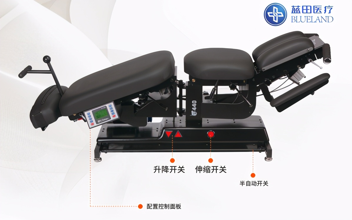全自动整脊理疗床,健康干预的智能床