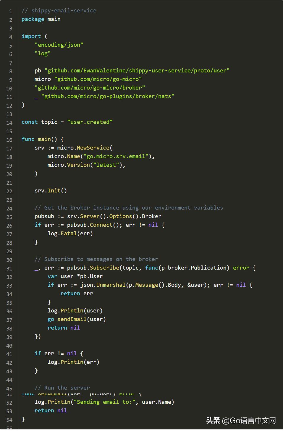 Golang下的微服务-第5部分-GoMicro的事件代理