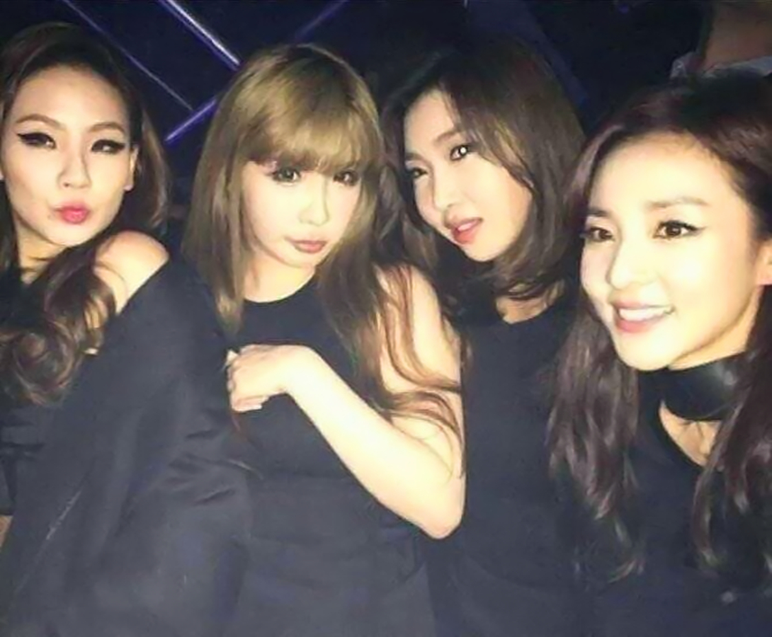 组合解散再次重聚的团队,2ne1解散后亲密互动