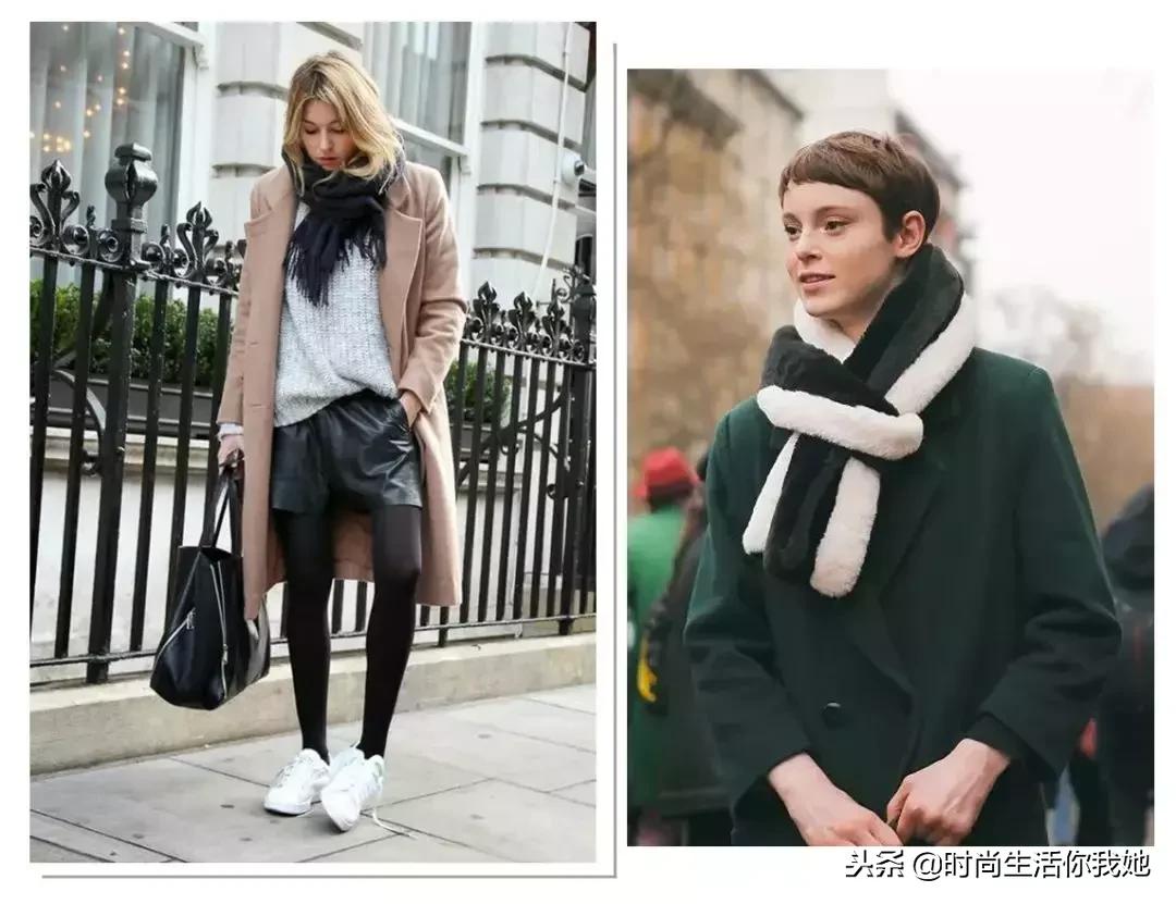 你穿“大衣+围巾”的样子，帅呆了！