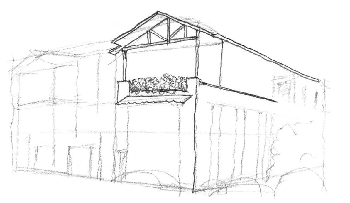 零基础风景速写教程,速写画风景初学者