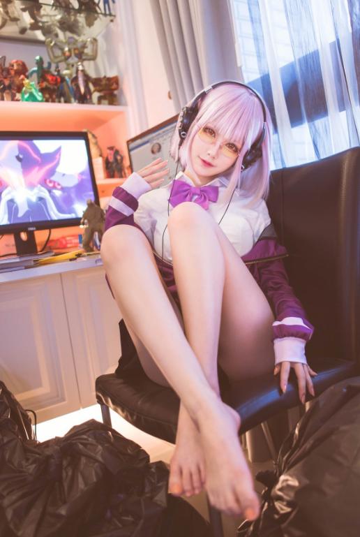 这是你的“老婆”？日本妹子COS黑贞新条莤及2B小姐姐，真是大赞