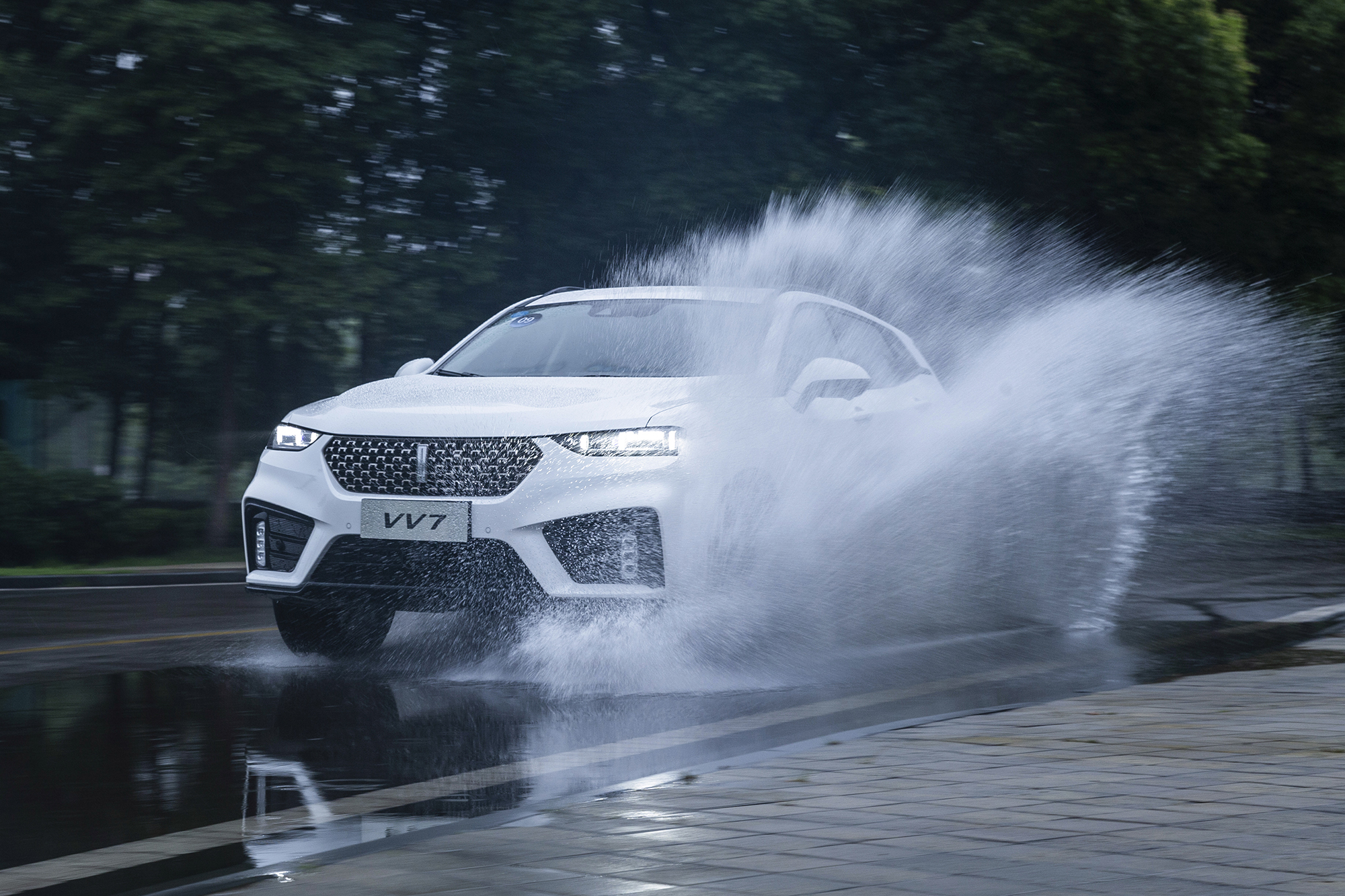 vv7成都试驾,vv7新款试驾