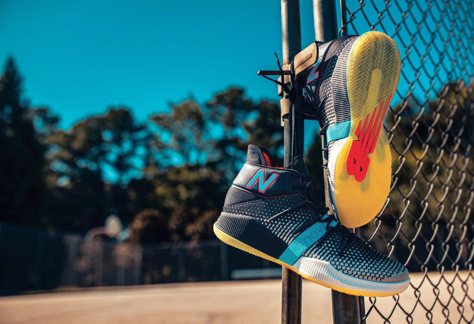 新百伦伦纳德开箱,伦纳德球鞋黄粉鸳鸯配色