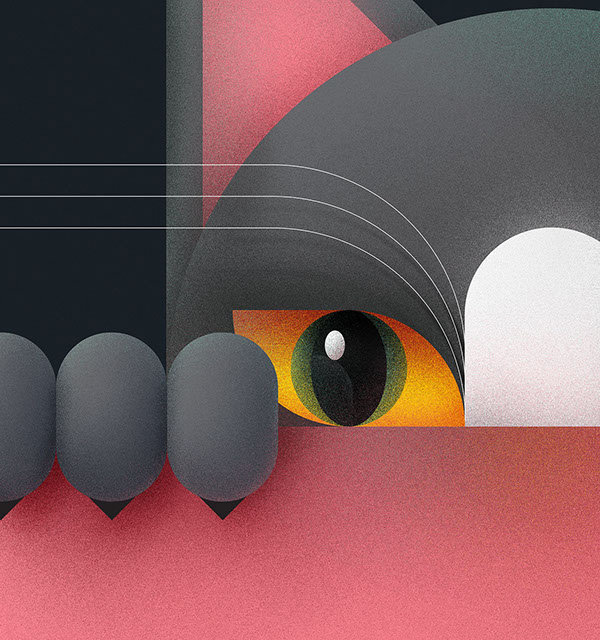 数学几何图形拼图动物,积木几何图形拓印画动物